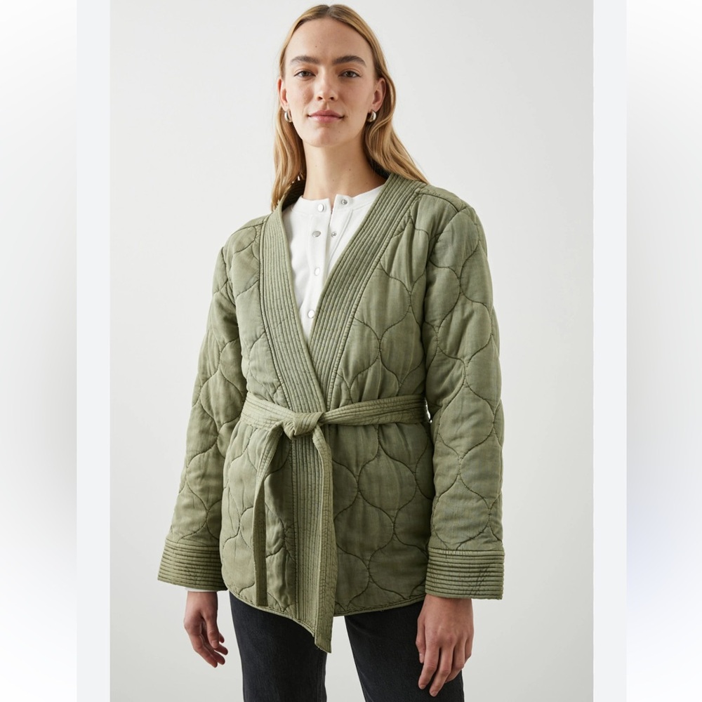 Rails - Monterey Quilted Wrap Jacket - Size M